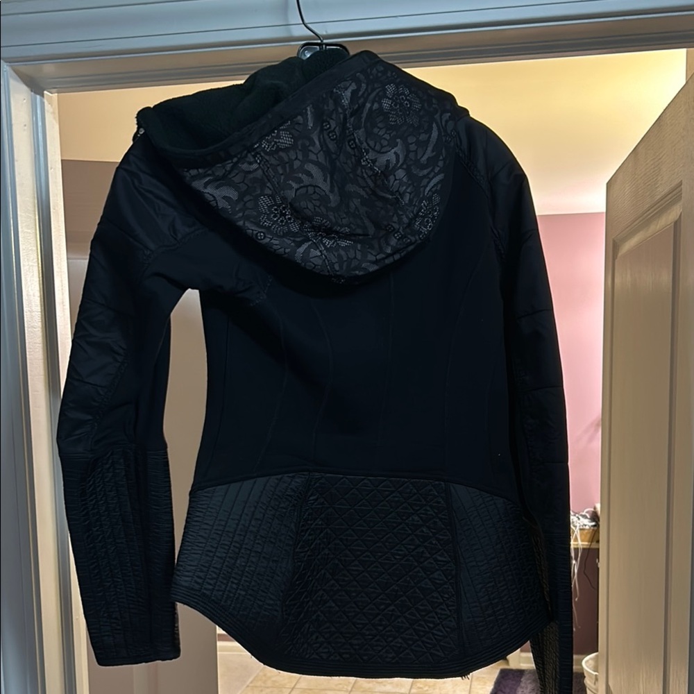 Lululemon Black Ski Jacket with Hood